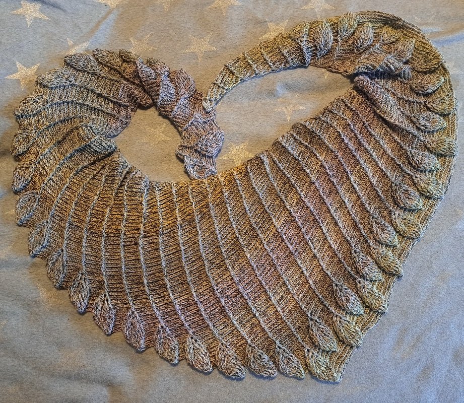 Kuscheltuch Dancing Leaves &amp; Leaves Swirl (flach)