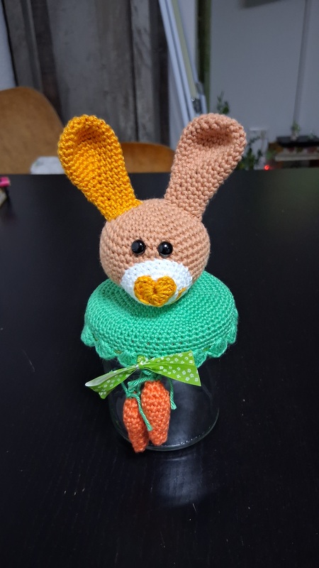 Bonbonglas Osterhase