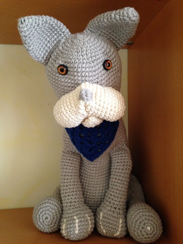 Häkelanleitung französische Bulldogge Fiona