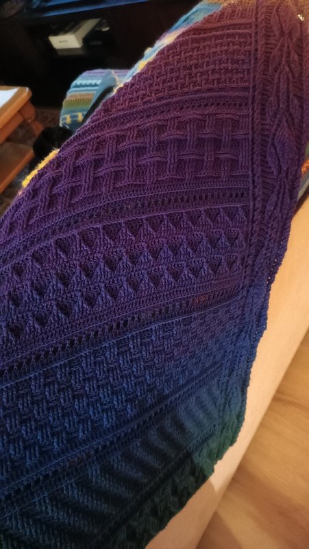 Häkelanleitung Dreieckstuch &quot;Pantariste&quot;