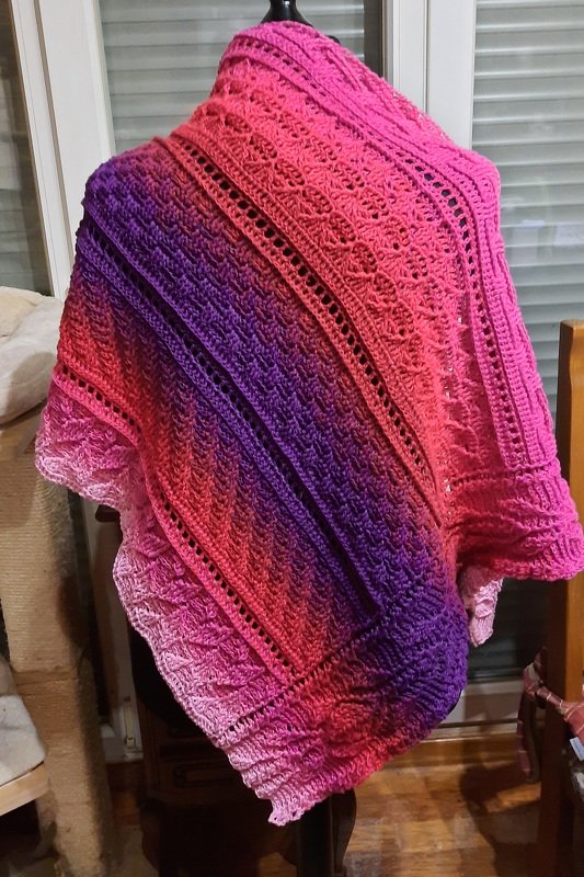 Häkelanleitung Dreieckstuch &quot;Pantariste&quot;