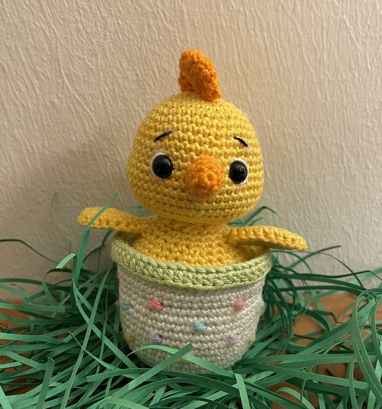 Easter friends amigurumi: bunny, chick and sheep (Crochet pattern)