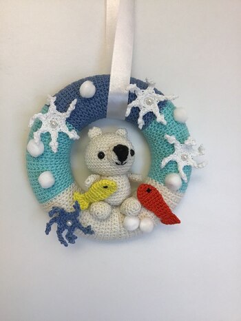 Ich wurde irgendwie mit dem Pinguin nicht warm (😆), da hab ich den Pol gewechselt und ihn gegen einen Eisbären ausgetauscht ....