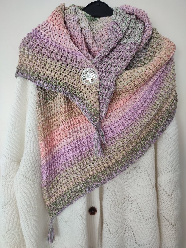 Häkelanleitung Dreieckstuch/Loop Daya