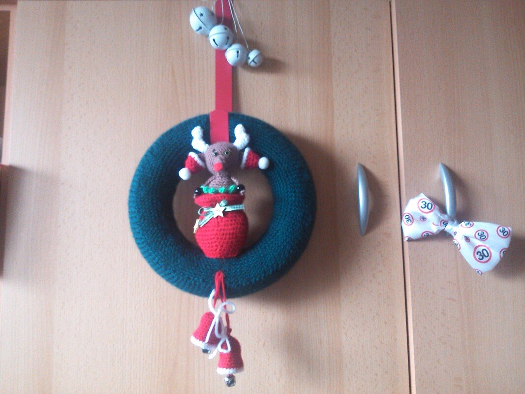 Rentier im Topf -- Häkelanleitung von Haekelkeks®