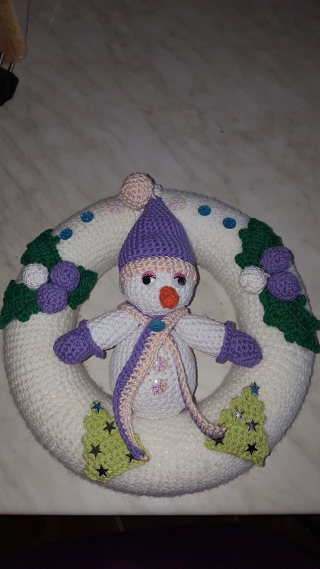 Türkranz " Winterzeit"