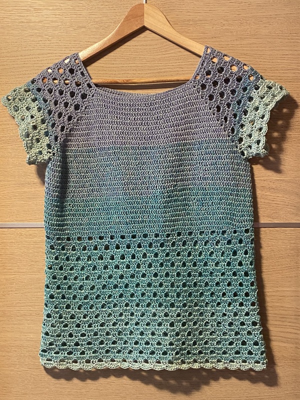 Häkelanleitung für das Shirt "Sun Kiss"