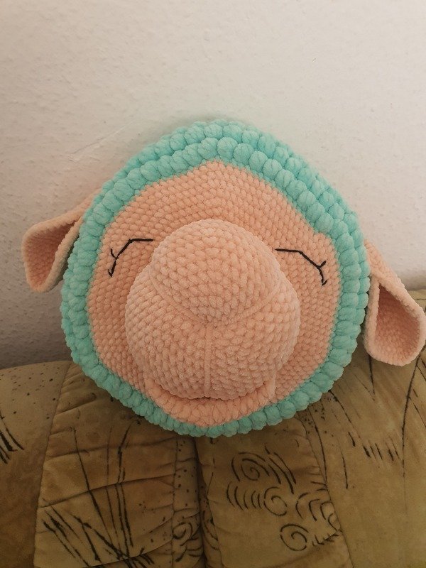 Häkelanleitung Sch(l)afkissen Sophie