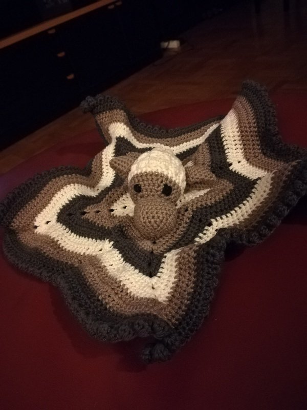 Schnuffeltuch Schaf Elsa häkeln kostenlos