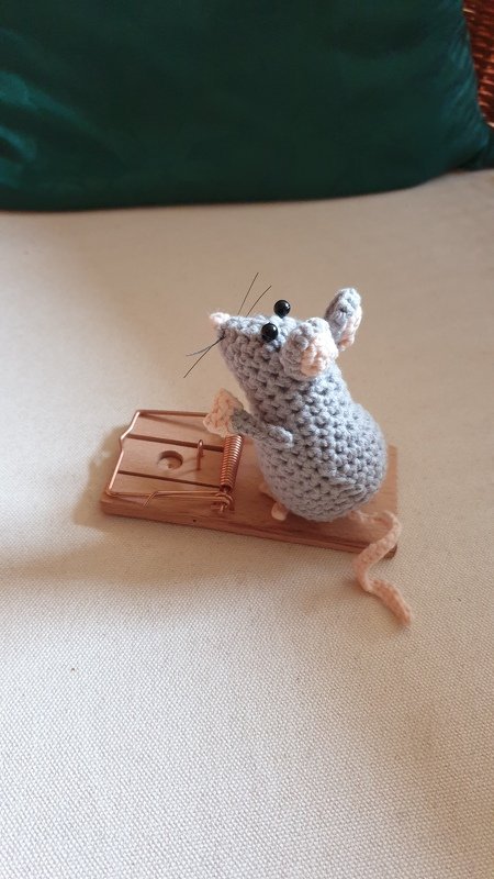Small Mouse. Crochet pattern