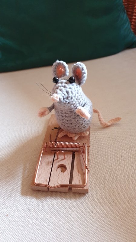 Small Mouse. Crochet pattern