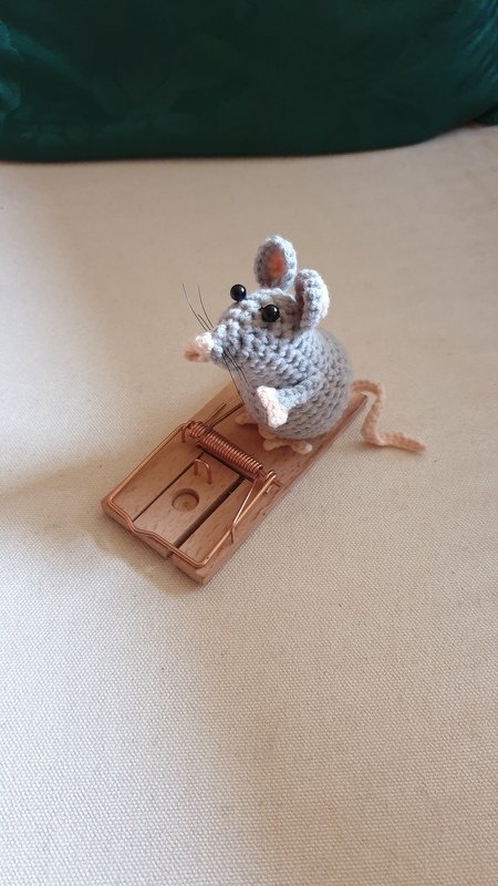 Small Mouse. Crochet pattern
