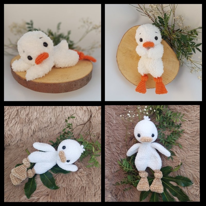 Häkelanleitung Ente Albert ° Kuschel- Schmusetier