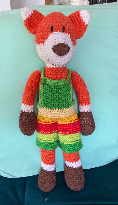 Häkelanleitung Friedrich Fuchs