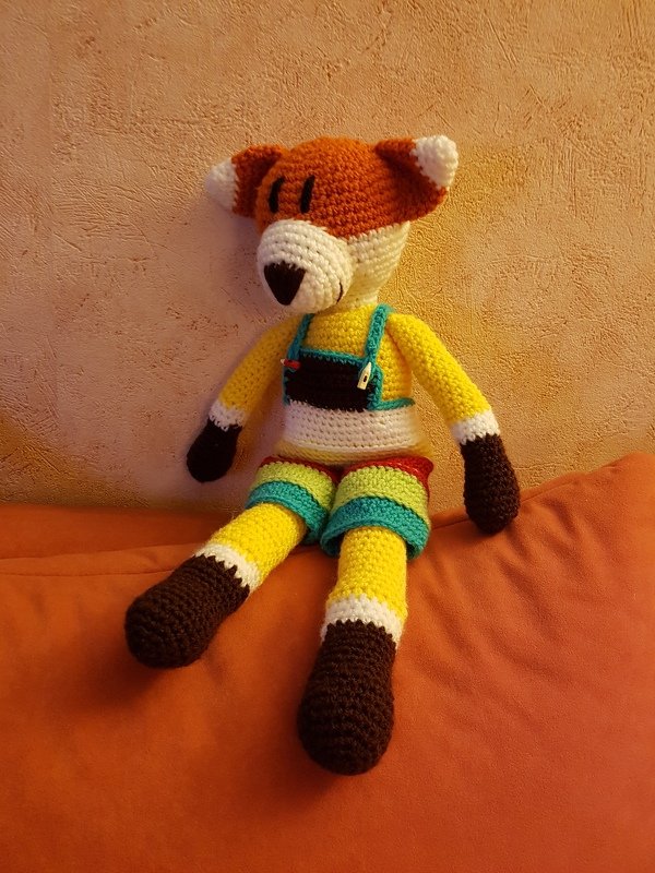 Häkelanleitung Friedrich Fuchs