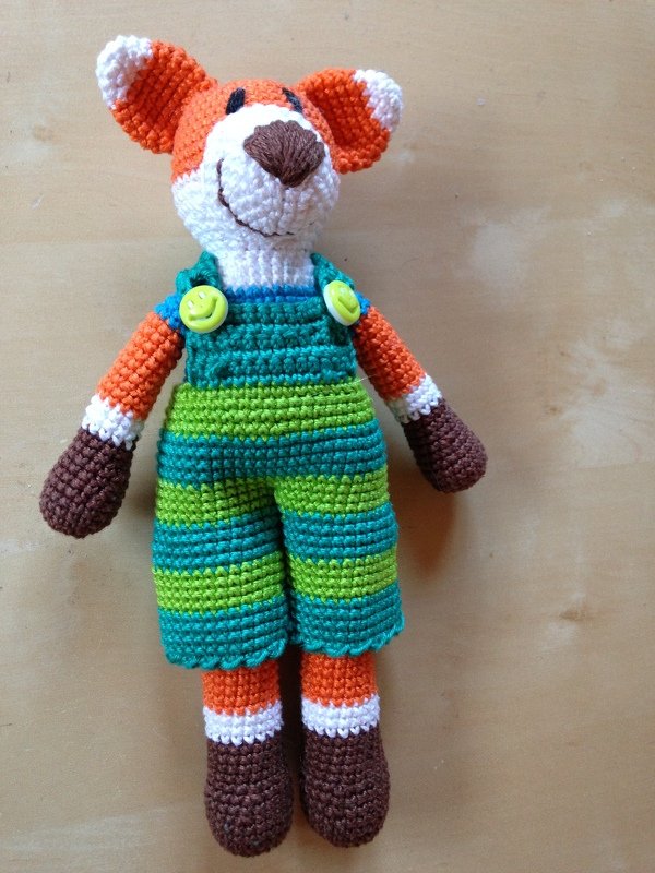 Häkelanleitung Friedrich Fuchs