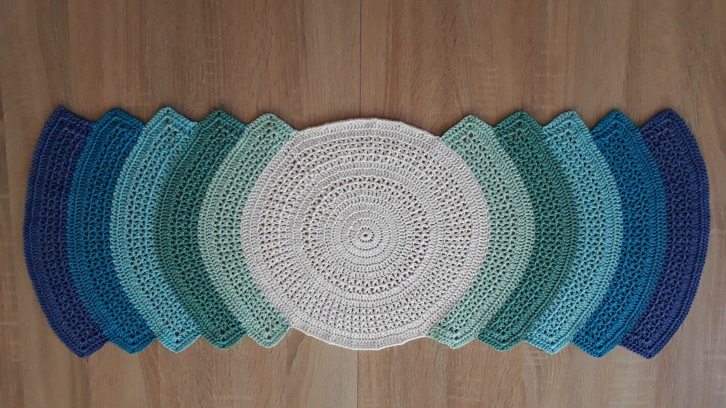 Häkeln Tischläufer Marina