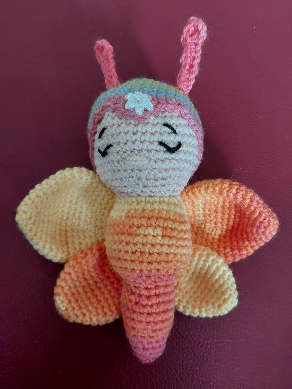 Butterfly "Flora" - PDF crochet pattern
