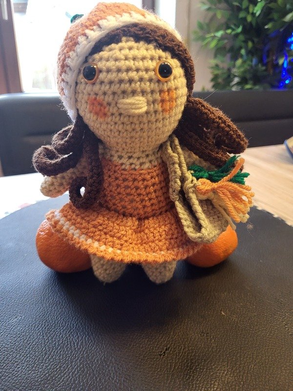 Häkelanleitung Tutti Frutti Girl Orangina - PDF Datei