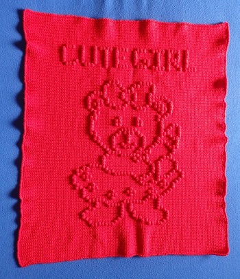 Auch bei dieser Decke hat es Riesenspaß gemacht nach einer sehr gut geschriebenene Einleitung Probe zu häkeln. Vielen Dank, Jessy!