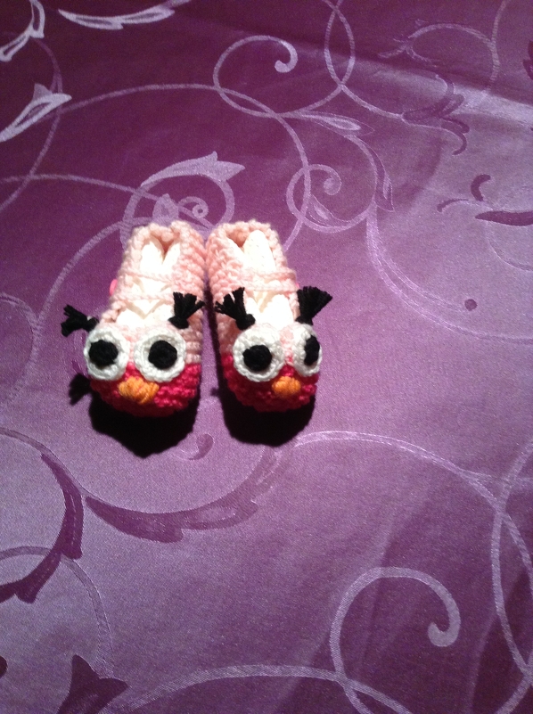 Strickanleitung Eulen-Baby-Schuhe / Eulenschuhe / Babyschuhe / Eule - DIY - No.42