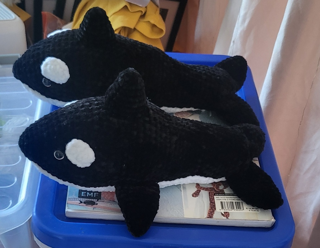 Kostenlose Häkelanleitung PDF Oleg Orca 20cm