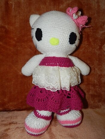 Hallo, das war mein erster Versuch, hätte nicht gedacht, das sie so groß wird.
War Weihnachtsgeschenk für Enkelin, hat sich riesig gefreut. Daraufhin von deren Freundin gleich noch eine gewünscht. Vielen Dank.