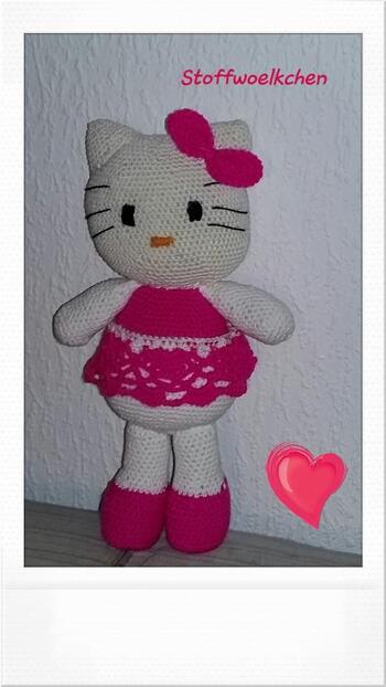 ich bin total begeistert von meiner ersten Kitty, dank Crazypattern