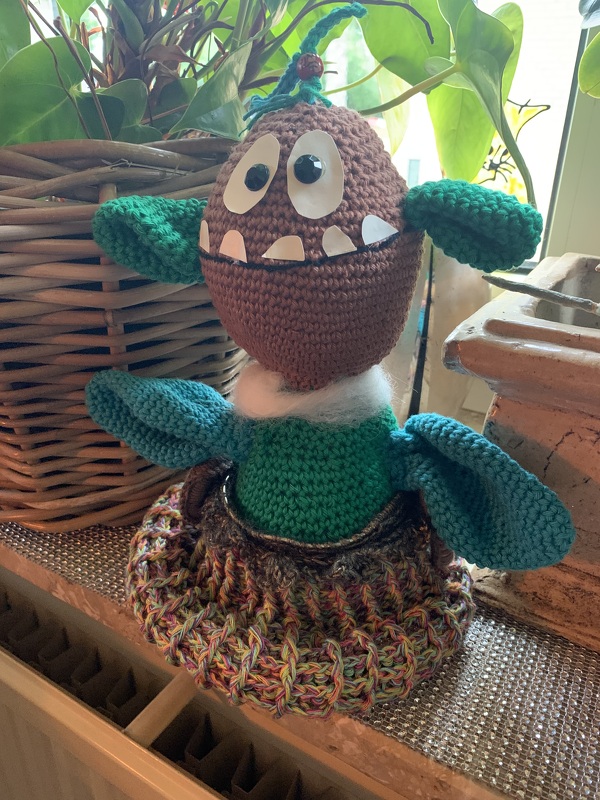 Häkelanleitung Fleischfressende Pflanze Gisbert