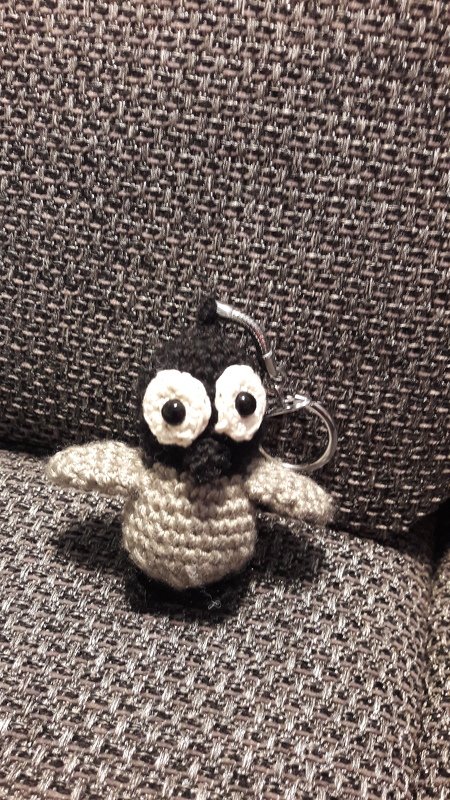 Mini Black Pinguin - Anhänger FreE-Book