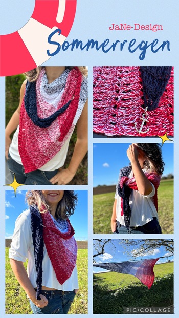 Ganz tolle Anleitung. Man muss allerdings 3-fach Stäbchen mögen 😉. Gehäkelt aus 1000/4 mit NS 3,5. Meine Arbeit, meine Fotos.