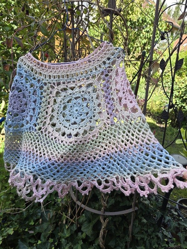 Romantischer Sommerponcho  KATE