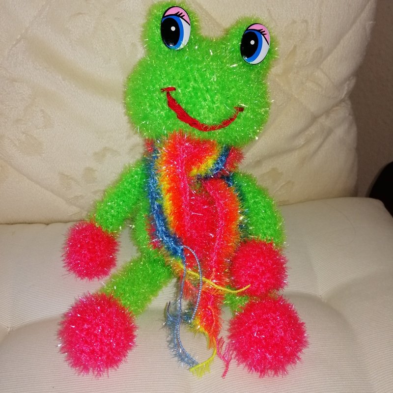 Häkelanleitung Fridolin Frosch