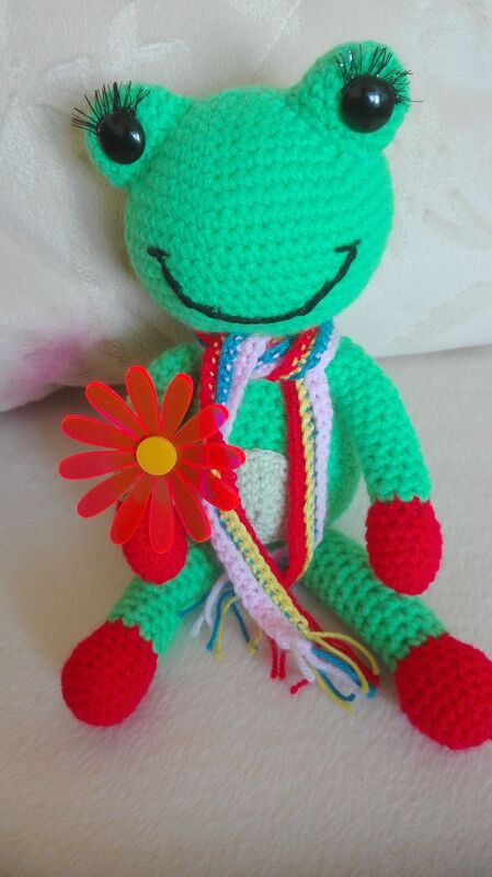 Häkelanleitung Fridolin Frosch