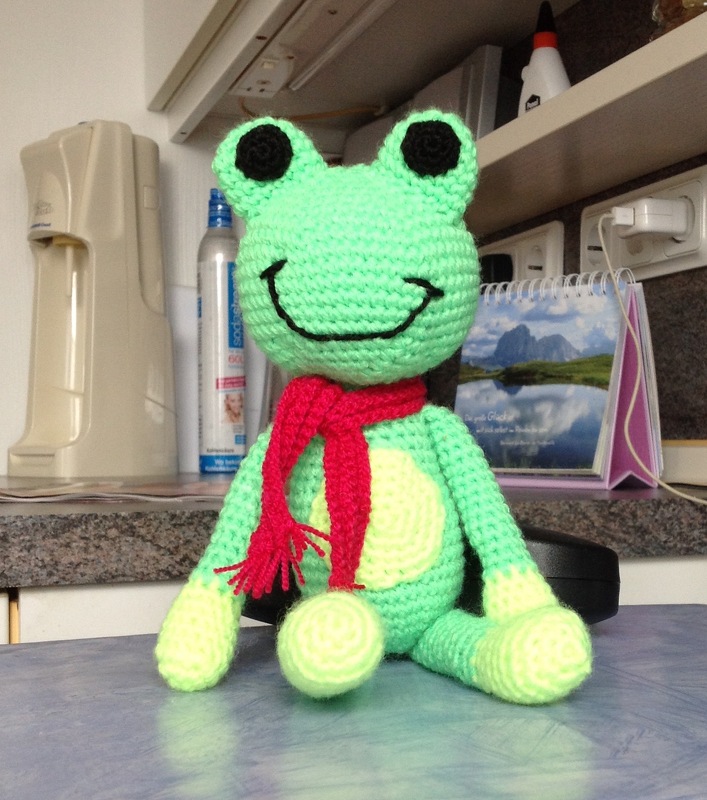 Häkelanleitung Fridolin Frosch