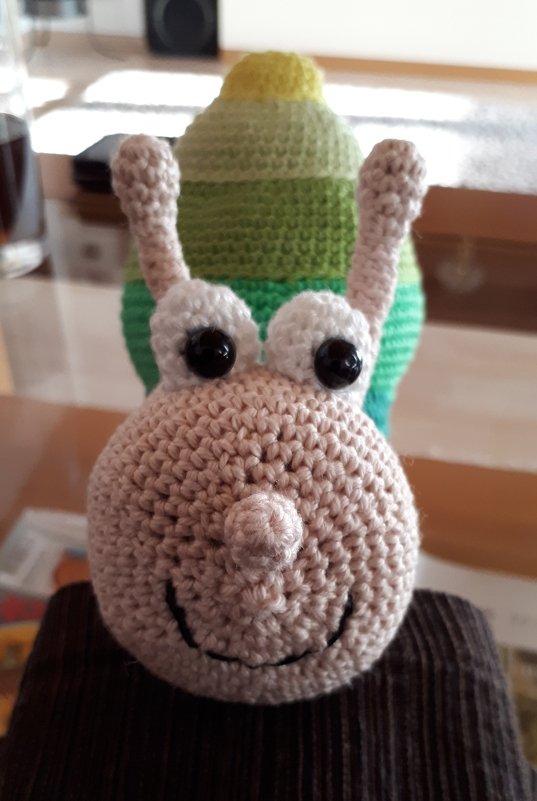 Sweet Snail Küma - Crochet Pattern