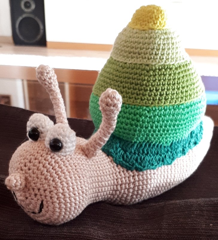 Sweet Snail Küma - Crochet Pattern