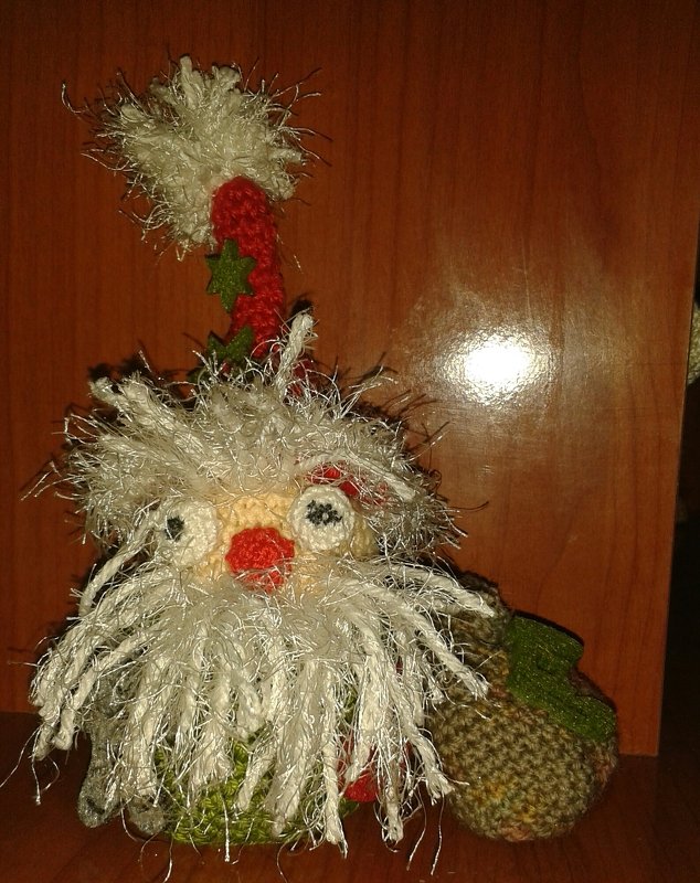 Weihnachtsmann im Topf  -- Häkelanleitung von Haekelkeks®