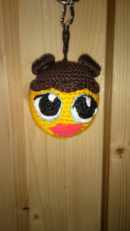 Anhänger (Deko) Smiley "Nettes Mädchen"