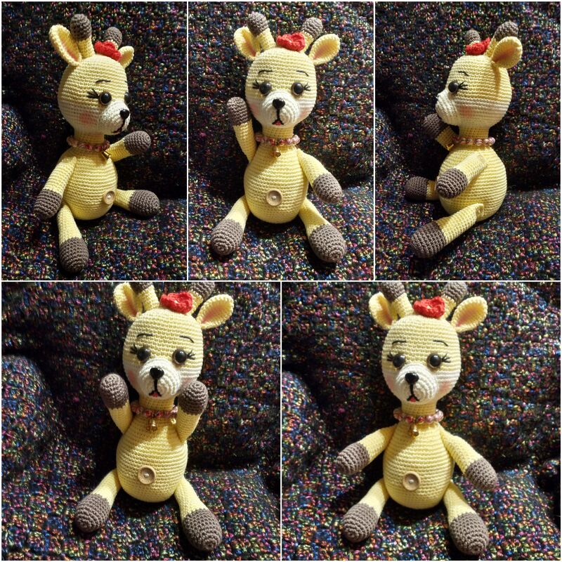 Häkelanleitung Giraffe