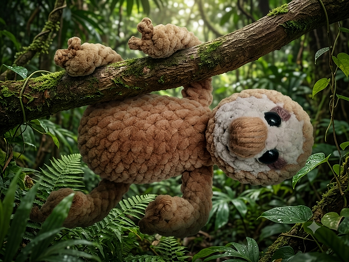 Tolle Anleitung und in Chenille gehäkelt wird der kleine Kerl ca. 14 cm ohne Beine gemessen. #Chenille #häkelanleitung #häkeln #Amigurumi