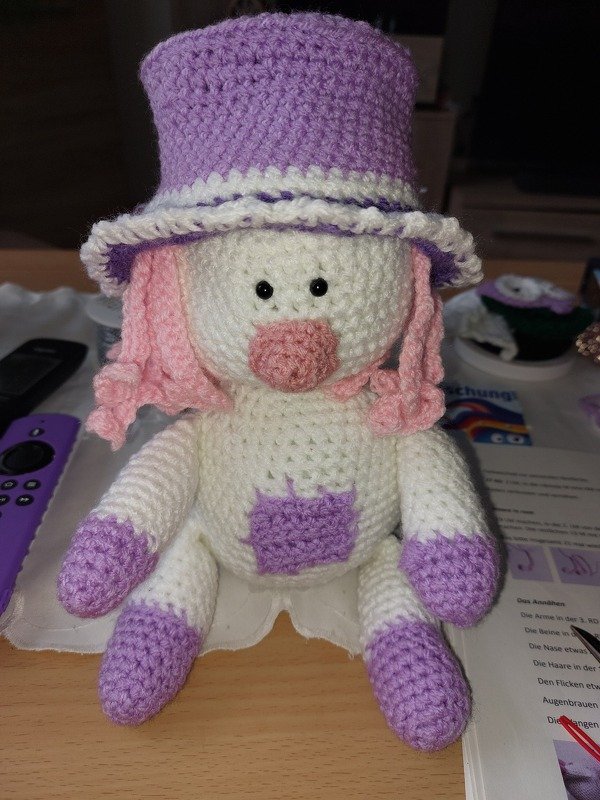 Häkelanleitung Frau Kalupke