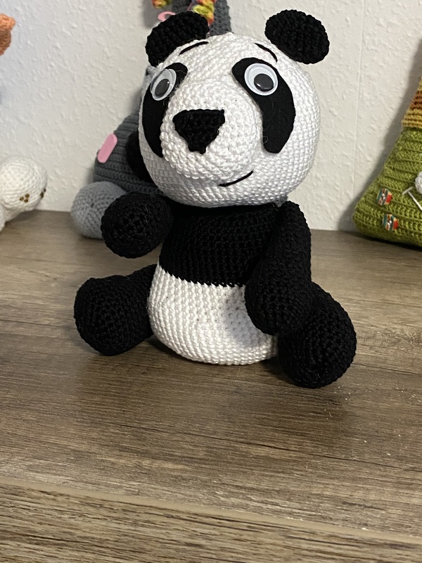 Häkelanleitung Pandabärchen Sammy - PDF Datei