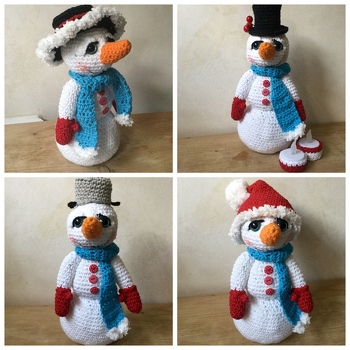 So sieht Schorschi mit den verschiedenen Hüten aus :-)))