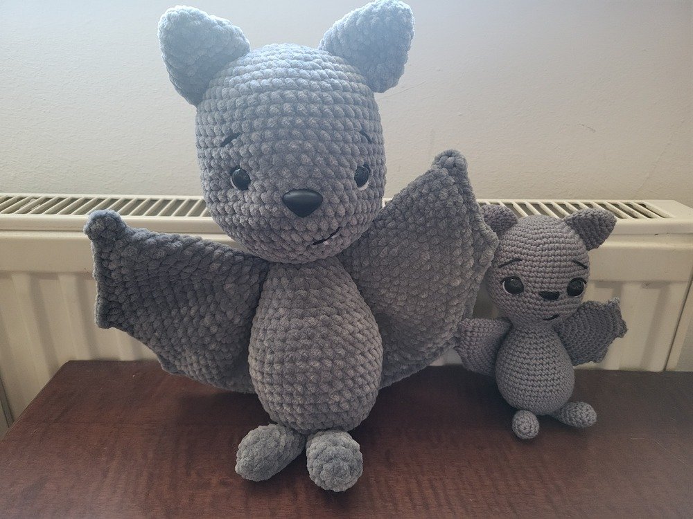 Cute Bat Echo - PDF Crochet Pattern / Amigurumi