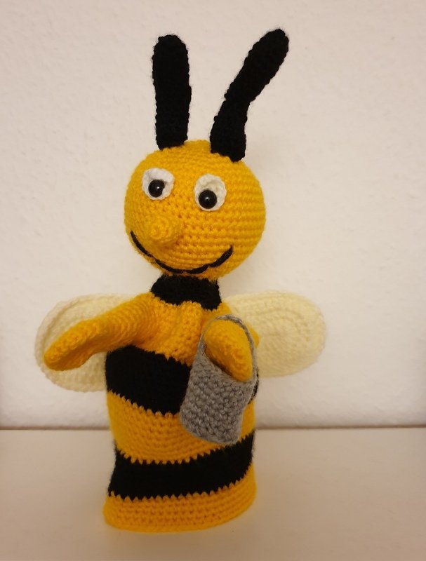 Häkelanleitung Fleißiges Bienchen