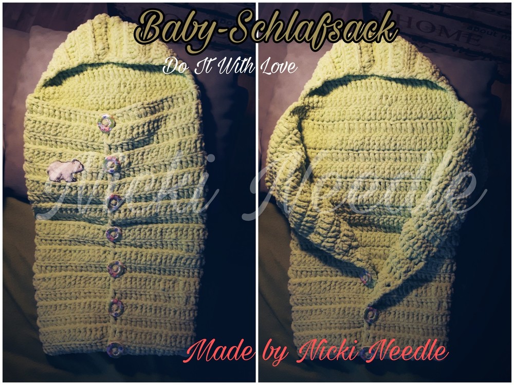 Baby Schlafsack 3in1 H&auml;kelanleitung PDF