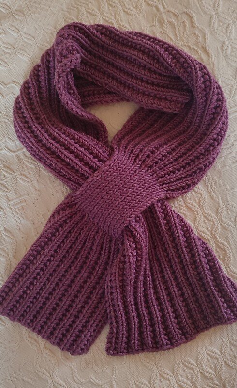 &quot;Perlina&quot; Steckschal stricken PDF-Anleitung