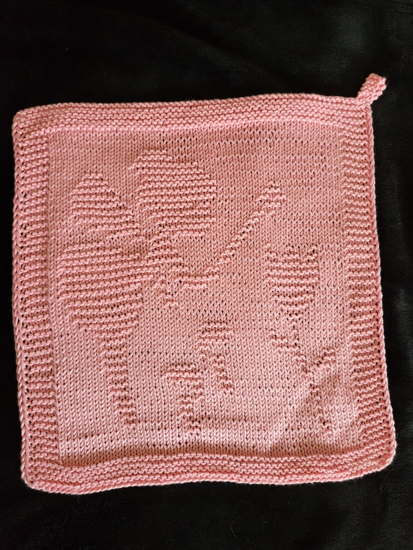 Strickanleitung Waschlappen / Spültuch "Kleine Elfe" - ganz einfach