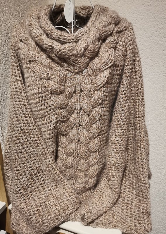 Puzwidu - Poncho/Pullover Häkelanleitung